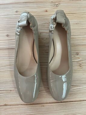 Everlane Patent Leather Block Heel Pumps – Size 9 (Made in Italy)